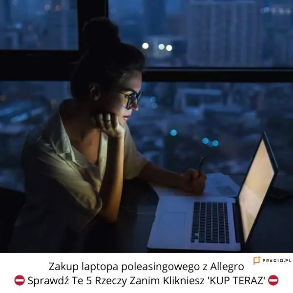 Dell XPS - premium laptop poleasingowy na Allegro dla kreatywnych