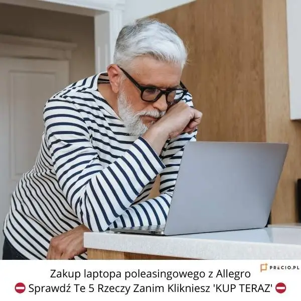 HP EliteBook - elegancki i wydajny laptop poleasingowy z Allegro