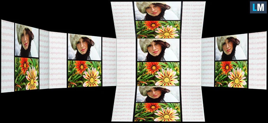 kąty widzenia na matrycy HP EliteBook 840 G8